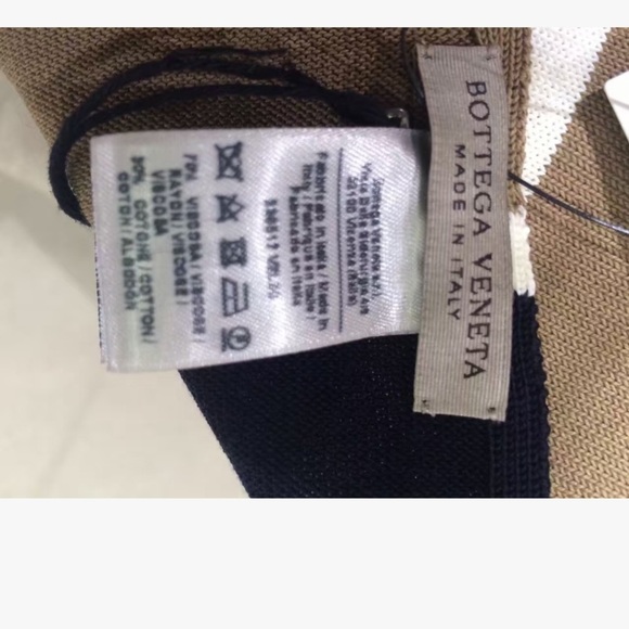 NWT Authentic Bottega Veneta Men’s Stripe Scarf - Picture 7 of 8